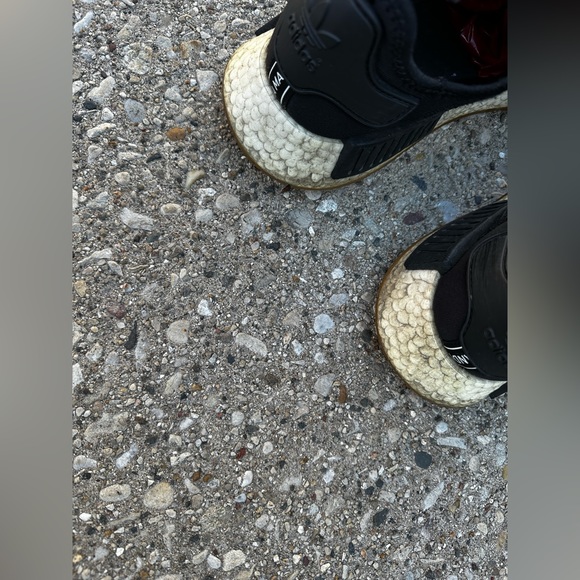 SOLD!!! ADIDAS NMD_R1 Primeknit Black 11 Men Running Athletic Sneakers - Picture 11 of 16